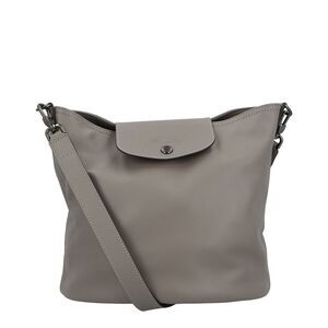 Longchamp Le Pliage Xtra M Leather Shoulder Bag, Brown